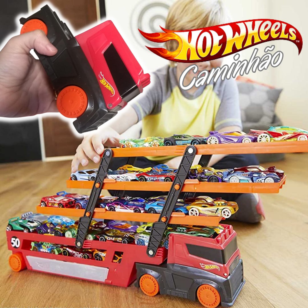 Hot Wheels – Hw Mega Caminhão Mattel na Amazon