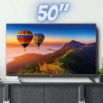 HQ Smart TV LED 50″ 4K Conversor Digital Externo 3 HDMI 2 USB WI-FI Android 11 Design Slim na Amazon