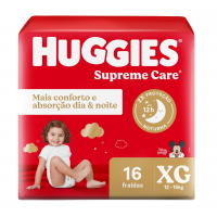 Huggies Fralda Supreme Care XG 16 Un na Amazon