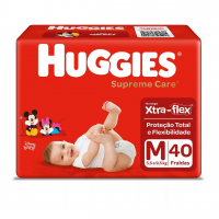 Huggies Supreme Care M - Fraldas, Tamanho M, 40 Unidades na Amazon