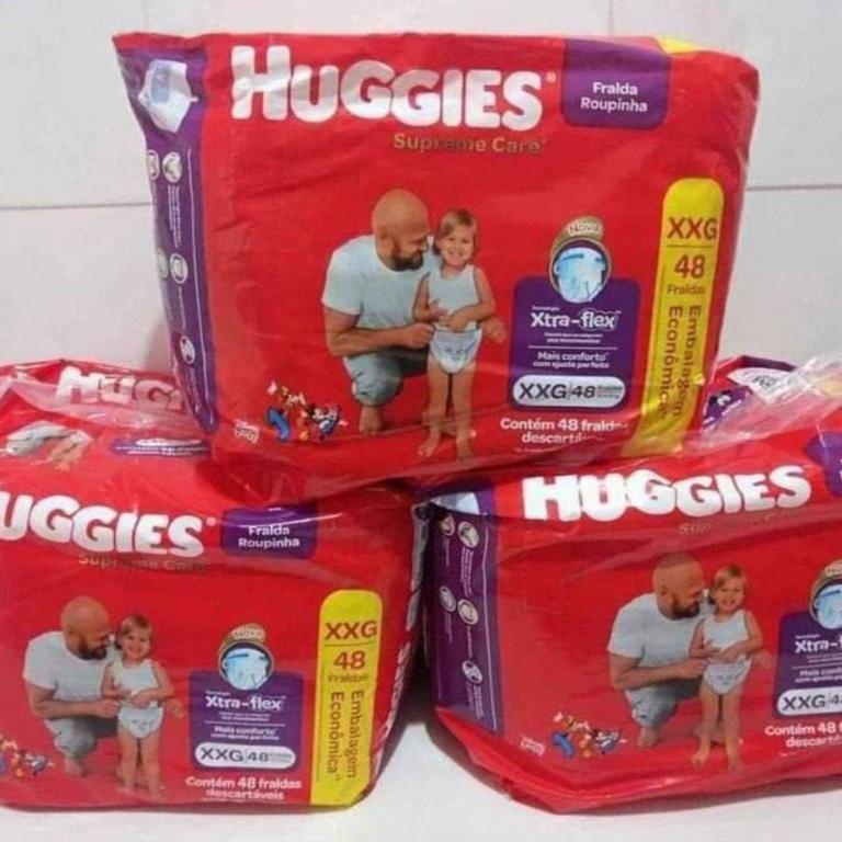 Huggies Supreme Care – Fralda, Roupinha XXG, 48 fraldas na Amazon