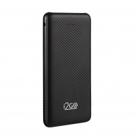 I2GO, Carregador Portátil (Power Bank) 10000mAh, 2 Saídas USB + 1 Saída/Entrada USB-C, Preto, I2GO Plus na Amazon