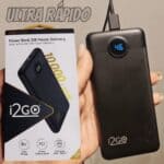 I2GO, Carregador Portátil (Power Bank) Ultra Rápido 10000mAh, Power Delivery 20W, 2 Saídas USB + 1 Saída/Entrada USB-C, Preto, i2GO PRO na Amazon
