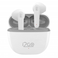 I2GO, Fone De Ouvido, TWS, Bluetooth, 20 Horas Totais De Bateria, ENC, Air Sound Go 2.0, Branco, I2GO PRO na Amazon