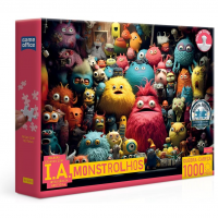 IA MONSTROLHOS - QUEBRA-CABEÇA - 1000 PEÇAS - TOYSTER BRINQUEDOS na Amazon