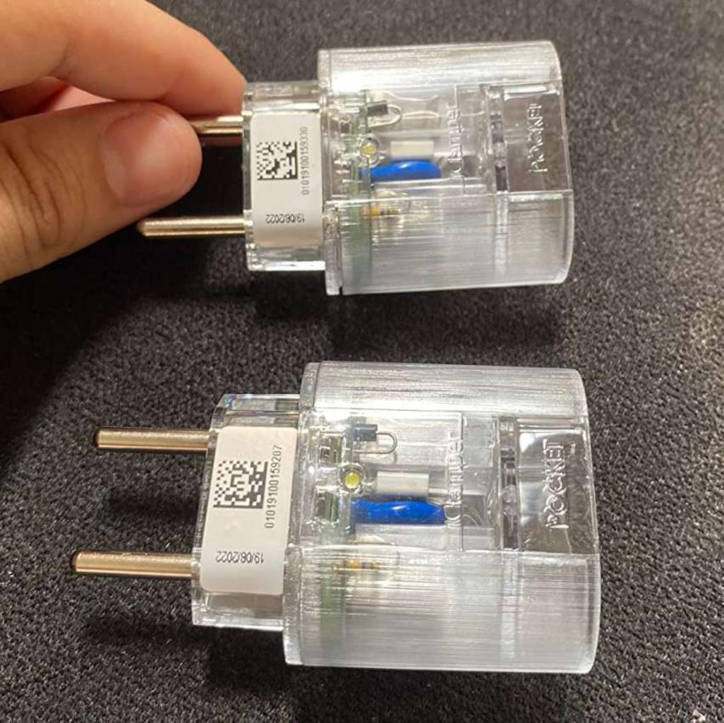 iCLAMPER Pocket 2 Pinos – 10A Transparente na Amazon