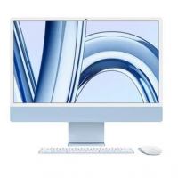 IMac Apple Tela Retina 24" 4.5K, Chip M3, CPU 8 Núcleos GPU 8 Núcleos, SSD 256GB, Azul - MQRC3BZ/A na KaBuM!