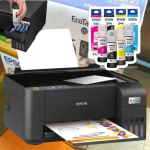 Impressora Multifuncional Epson Ecotank L3210 – Tanque de Tinta Colorida USB na Magazine Luiza