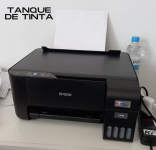 Impressora Multifuncional Epson Ecotank L3210 – Tanque de Tinta Colorida USB na Magazine Luiza