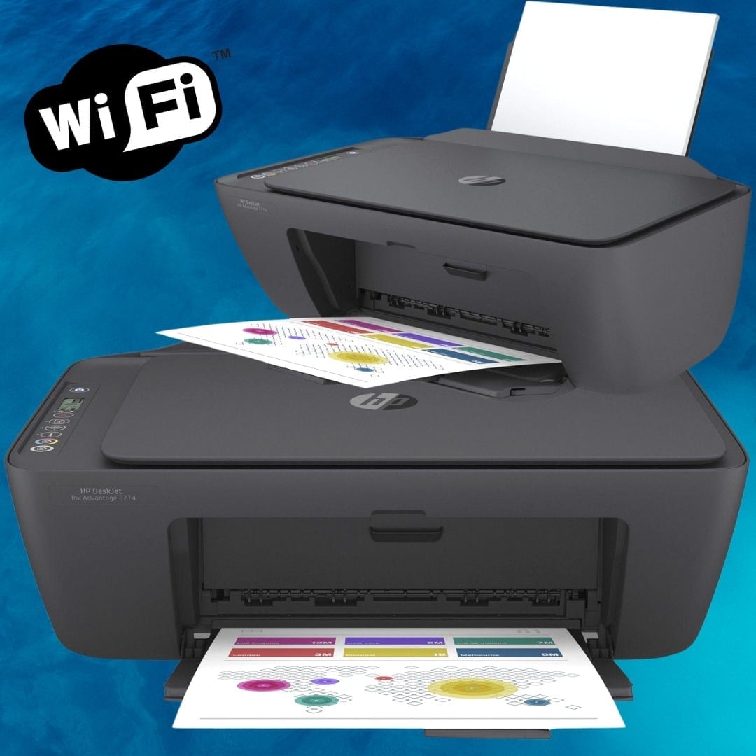 Impressora multifuncional HP DeskJet Ink Advantage 2774 com Wi-Fi na Amazon
