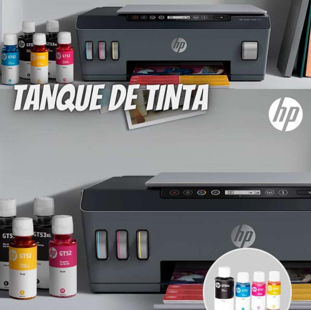 Impressora Multifuncional HP Smart Tank 517 – Tanque de Tinta Colorida Wi-Fi na Magazine Luiza