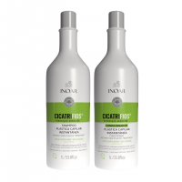 Inoar, Kit CicatriFios Plástica Capilar – Shampoo E Condicionador 2x1L na Amazon