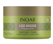 Inoar, Liso Mágico Máscara Capilar – Alinhamento, Hidratação e Efeito Liso Progressivo com Óleo de Argan – 250g na Amazon