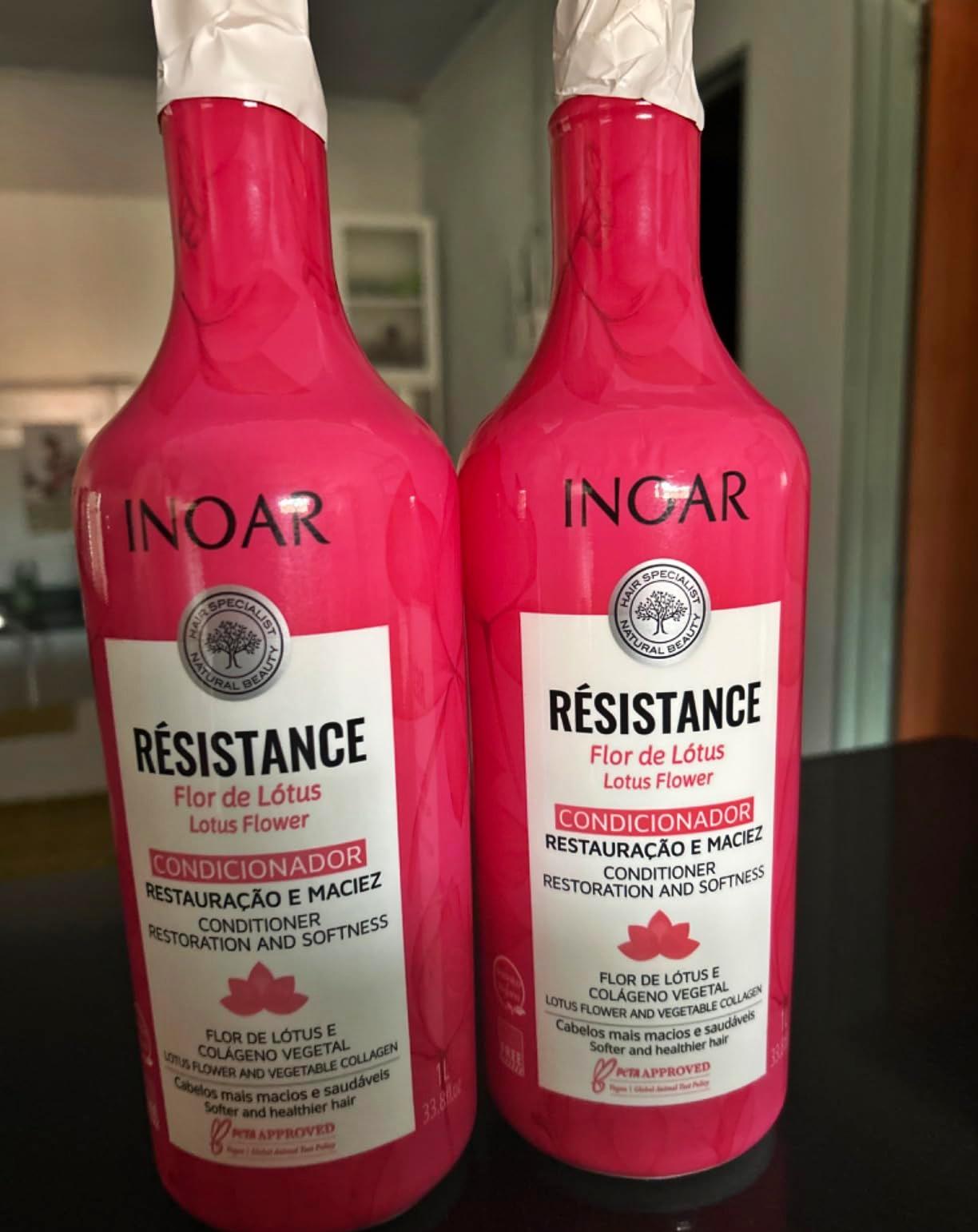 Inoar Résistance Flor de Lótus – Condicionador 1000 ml, Inoar na Amazon