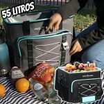 INSMEER Coolers e Bolsas Térmicas para Acampamento, 55 Litros na Amazon