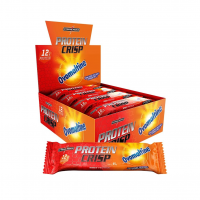 Integralmedica - Barra De Proteína Whey Protein Crisp Bar Ovomaltine - Snack Proteíco - Pré E Pós-Treino - 12 Unidades na Amazon