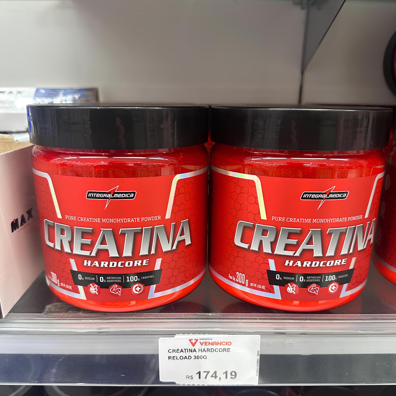 Integralmedica – Creatina em Pó Hardcore 100% Pura e Monohidratada – 300g na Amazon