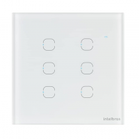 Intelbras, EWS 1006, Interruptor Touch Smart Wi-Fi Com 6 Teclas, Branco na Amazon