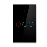 Interruptor De Luz Inteligente Para Casa, Interruptor Wall Touch, EUA Tuya - Importação na Aliexpress