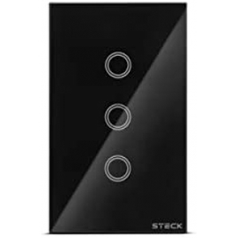 Interruptor Inteligente Smarteck 4x2" 3 Módulos Bivolt Touch Wi-fi Compatível com Alexa SMCI3PS1 na Amazon