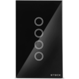Interruptor Inteligente Smarteck 4X2" 4 Módulos Bivolt Touch - SMCI4PS1 na Amazon