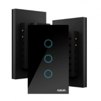 Interruptor Paralelo Inteligente 3 Way KaBuM! Smart 500, Preto, Controle Via Aplicativo na KaBuM!