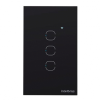 Interruptor Touch Inteligente Compatível Com Alexa Com 3 Teclas EWS 1003 Preto Intelbras na Amazon