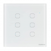 Interruptor Touch Smart Wi-Fi Com 6 Teclas EWS 1006 Branco Intelbras na Amazon