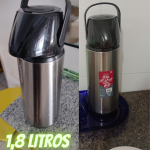 Invicta Air Pot Slim – Garrafa Térmica, Inox, 1.8L na Amazon