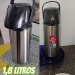 Invicta Air Pot Slim – Garrafa Térmica, Inox, 1.8L na Amazon
