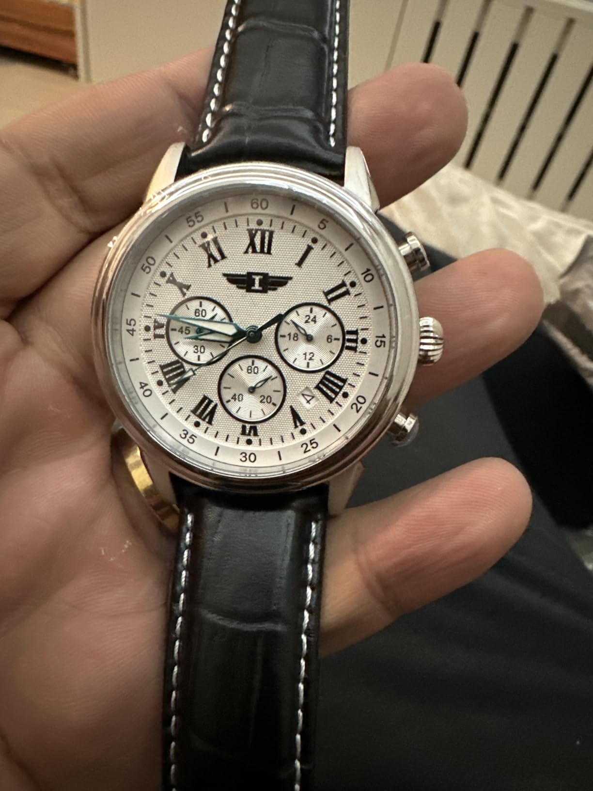 Invicta I Relógio masculino de quartzo de aço inoxidável – 44 mm na Amazon