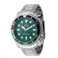 Invicta Pro Diver Masculino 48 Mm Aço Inoxidável Mostrador Verde PC21J Quartzo na Amazon