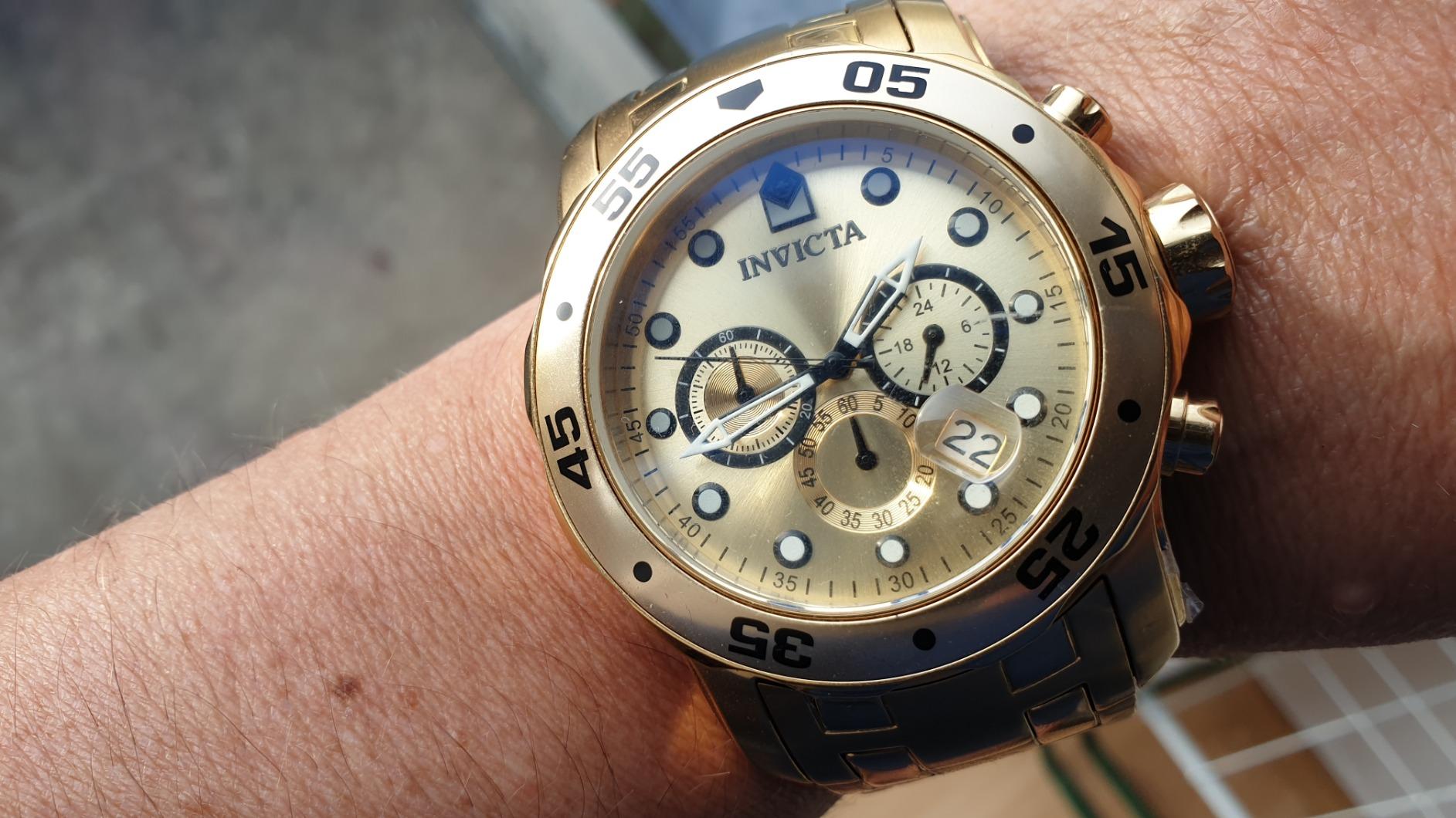 Invicta Relógio cronógrafo masculino Pro Diver na Amazon