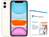 iPhone 11 Apple 64GB Branco 6,1” 12MP – iOS + Microsoft 365 Personal Office 365 apps 1TB na Magazine Luiza