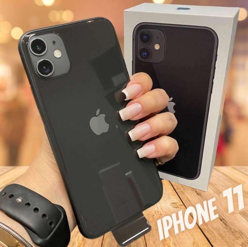 iPhone 11 Apple 64GB Preto 6,1” 12MP iOS + Chip – Triplo Corte Claro 5G Pré-Pago Cobertura Nacional na Magazine Luiza