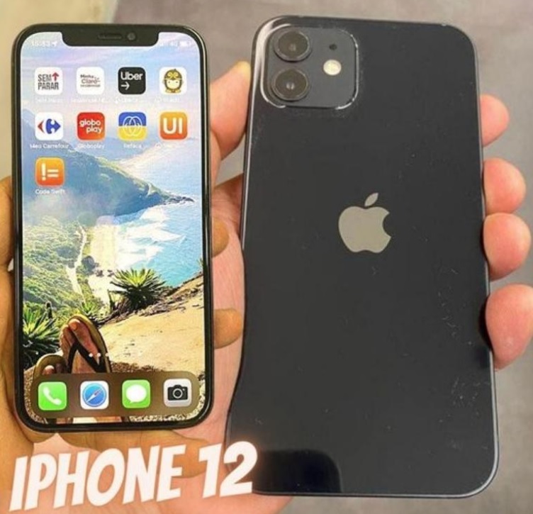 iPhone 12 Apple 64GB Preto Tela 6,1” 12MP iOS na Magazine Luiza