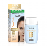 ISDIN Protetor Solar Facial Fusion Water 5 Stars FPS 60-30ml na Amazon