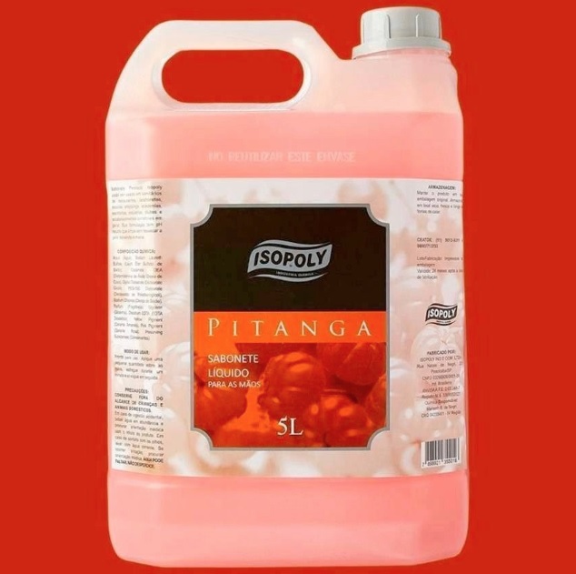 Isopoly Pitanga Sabonete Liquido Para As Mãos 5L na Amazon