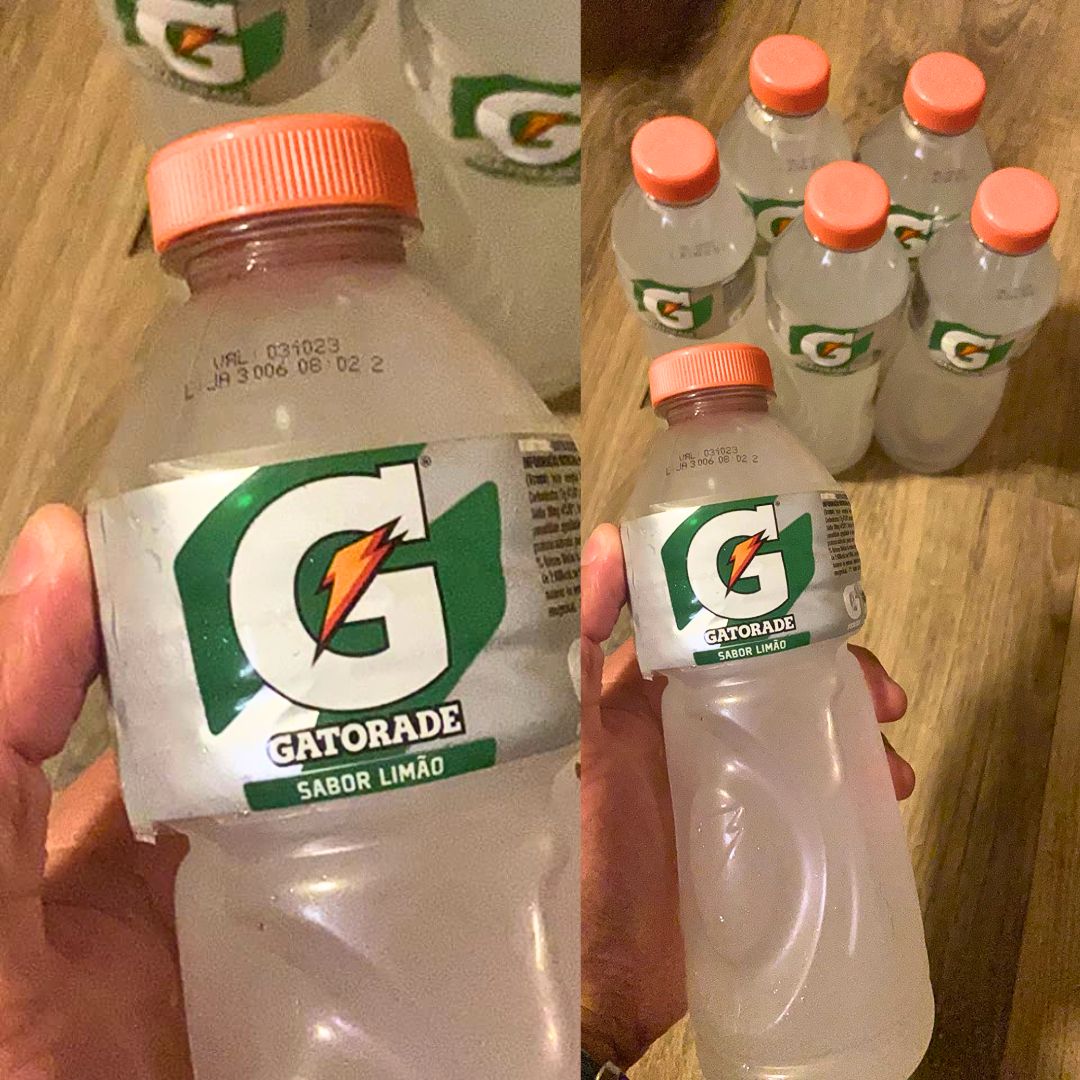 Isotônico Gatorade Limão Garrafa 500ML, Pack C/6 na Amazon