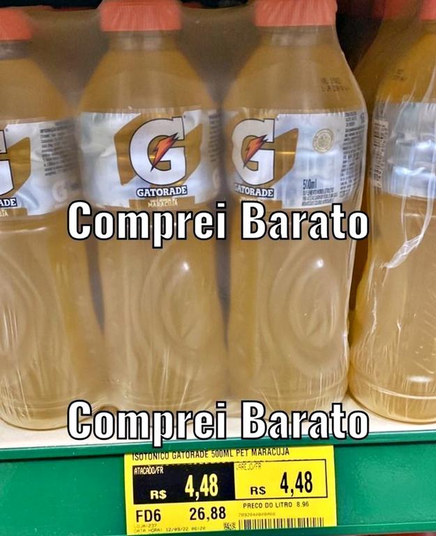 Isotônico Gatorade Maracujá Garrafa 500 ml na Amazon