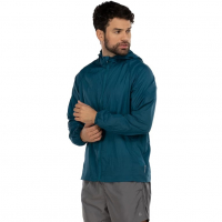Jaqueta Corta-Vento Masculina Oxer Com Capuz Packable Tecido Plano Corrida na Centauro