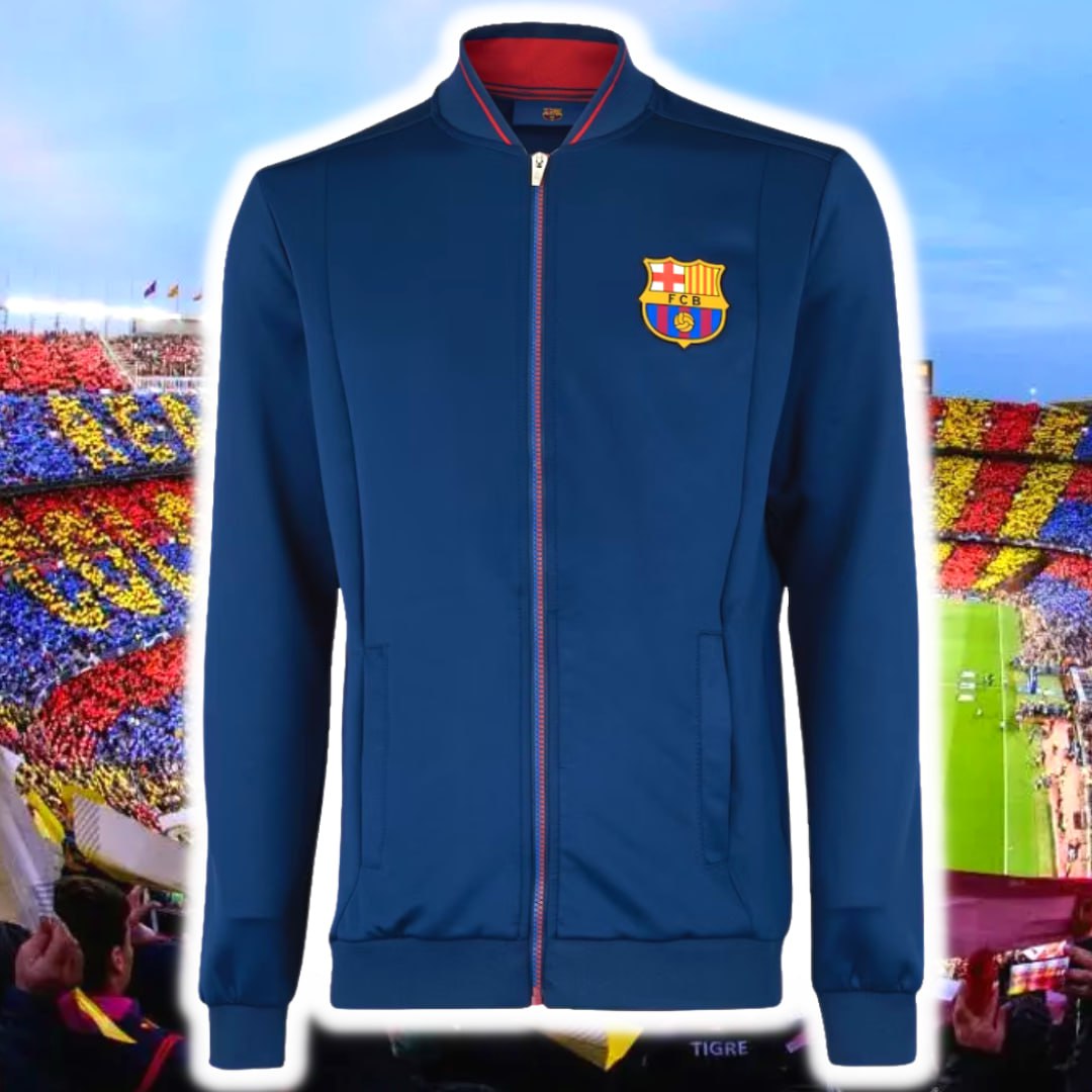 Jaqueta do Barcelona Masculina Recortes na Centauro