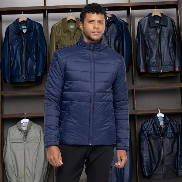 Jaqueta Masculina Oxer Puffa Recortada na Centauro