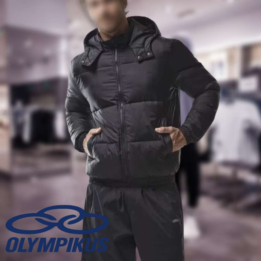 Jaqueta Masculina Puff Olympikus – Preta na Casas Bahia