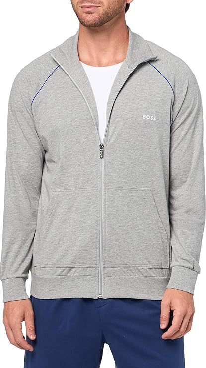 Jaqueta misturada e combinada Mix&match Jacket BOSSmasculino na Amazon