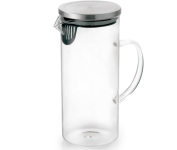 Jarra de Vidro Borossilicato Com Alça e Tampa Hermética Removível – 1,3L na Amazon