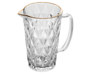 Jarra de Vidro LYOR com fio de Ouro Diamond 1,14L na Amazon