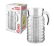 Jarra de Vidro transparente 1.8 litros – Bubble, Euro Home na Amazon