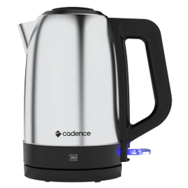 Jarra Elétrica Cadence Pure, 1,7 Litros, Inox - CEL810 na Camisaria Colombo