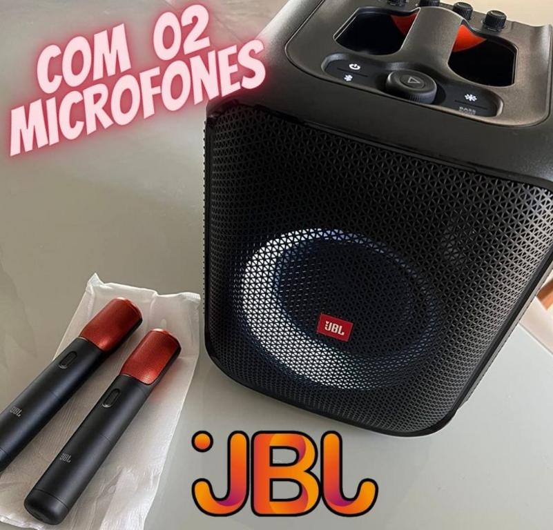 JBL, Caixa de Som Bluetooth, Com Microfone, PartyBox Encore Mic na Amazon